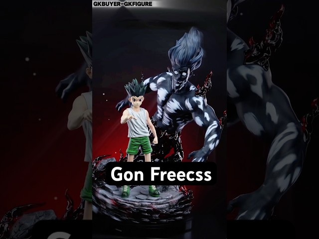 Vídeo relacionado con Killua Zoldyck GON·FREECSS Figura de acción de anime de 18 cm, modelo de dibujos animados, escena de batalla, estatua de decoración de fiesta, adorno de escritorio, edición de regalos