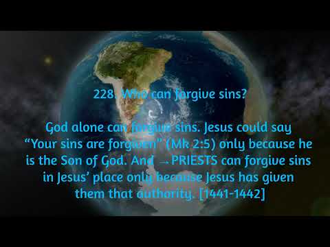 #Saggezza Day 199: Youcat: Who can forgive sins?#