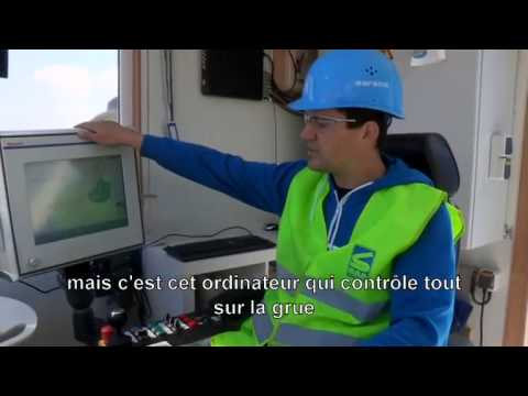 EPR de Flamanville : grue SGC120, l'une des plus grandes du monde