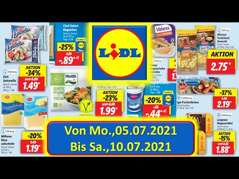 LIDL Von Mo., 05.07.2021 Bis Sa., 10.07.2021 LIDL / ALDI / EDEKA - NEUE PRODUKTE Prospekt