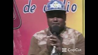 Cuando poca gente creia en el talento de Luis Miguel del Amargue, ya Julio César Bonao lo apoyaba. 