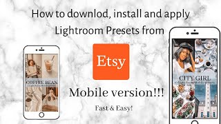 *2020 * How to Download Install And Apply Lightroom Presets from Etsy | PresetsByAngelina