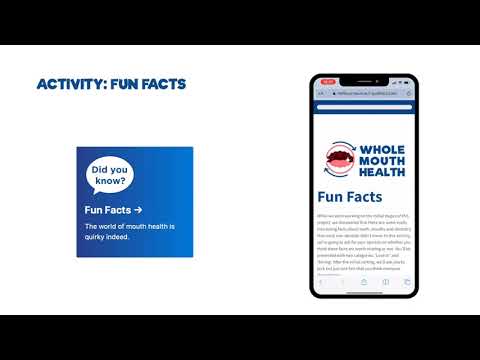 Whole Mouth Health digital activities (beta)