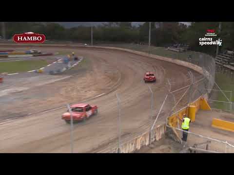 SEP23 SStH1 at TWW Cairns Speedway Super Street Sedans Heat 1