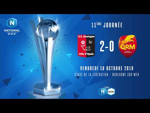 J11 | US Boulogne CO - Quevilly Rouen Métropole (2-0), le résumé | National FFF 2019-2020