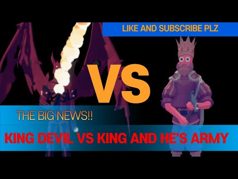DEVIL KING vs KING'S ARMY - Totally Accurat Battle Simulator TABS