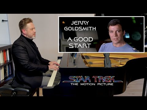 Jerry Goldsmith: A Good Start | Star Trek: The Motion Picture (piano cover with film)