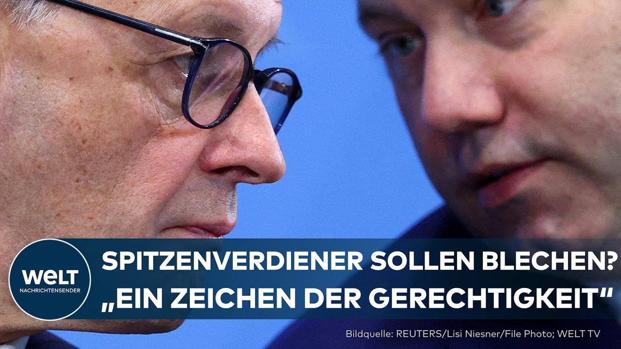 BUNDESTAG: Höhere Steuern für Spitzenverdiener? SPD und Union streiten um höhere Reichensteuern!