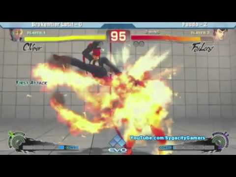 EVO 2011 - SSF4 AE - Fuudo (Fei Long) vs Latif (C.Viper) - GRAND FINALS