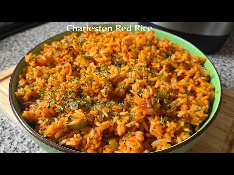 One Bite of This Charleston Red Rice = PURE Southern Soul ❤️🍚!!!!