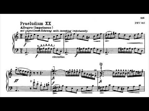 Brad Mehldau plays Prelude and Fugue No. 20 in A minor (WTC I)