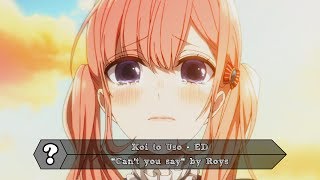 Top 40 Anime Endings Summer 2017