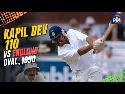 KAPIL DEV 110 Runs vs England | Sensational Batting | The Oval | 1990 ▶️ Ultra-Edge