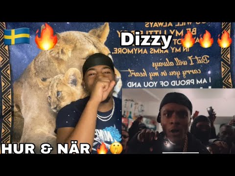 🇸🇪🔥Dizzy “HUR & NÄR” | Sweden Rap REACTION