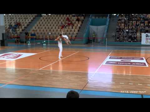EuroTwirl 2015 - Préliminaire Duo Senior France - Marina & Damien