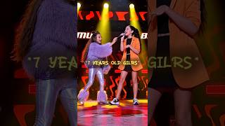 These 7-Year-Old Girls Took On Shakira’s Songs… Then Dream Come True  🥹#shakira #kids #shorts