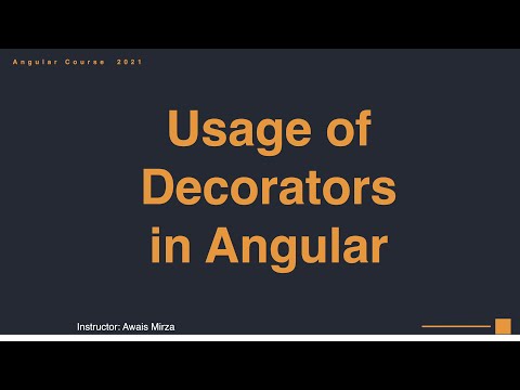 Power of TypeScript Decorator for Angular