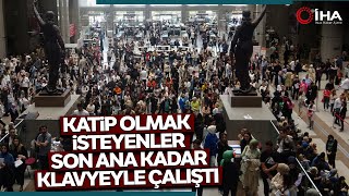 Çağlayan Adliyesi'nde İcra ve Zabıt Katipliği Kuyruğu