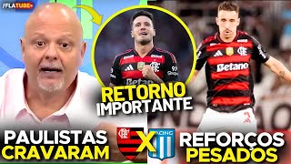 ÓTIMA NOTÍCIA no FLAMENGO! MENGÃO com REFORÇOS importantes! Saiu a ESCALAÇÃO do FLAMENGO! 🔴⚫