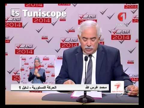 Mohamed Gharsallah   Mouvement Destourienne   Nabeul 1