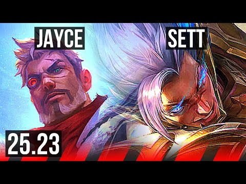 JAYCE vs SETT (TOP) | KR Master | 25.23