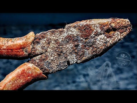 Extremely Rusted and Jammed Pliers Restoration | Satisfying Restoration Video