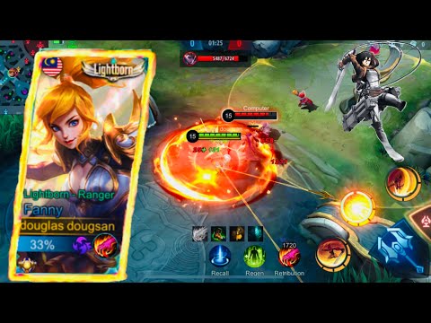 FANNY AGGRESSIVE GAMEPLAY by DOUGLAS DOUGSAN | Fanny : Ranked Gameplay | MLBB @JessNoLimit@소문난아파트