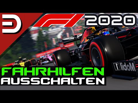 Fahrhilfen ausschalten | Reihenfolge mit Erklärung | F1 2020 | [deutsch/german]
