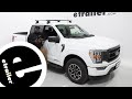 Install Custom DK Fit Kit For 4 Rhino Rack 2500 Series Roof Rack Legs On A 2023 Ford F 150