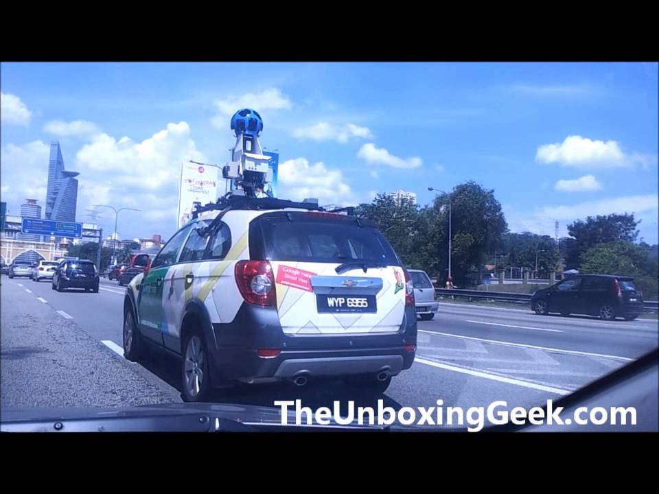 Google Malaysia's Street View Car (Chevrolet Captiva) Spotted in Petaling Jaya