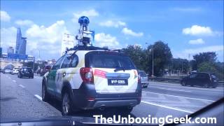 Google Malaysia's Street View Car (Chevrolet Captiva) Spotted in Petaling Jaya