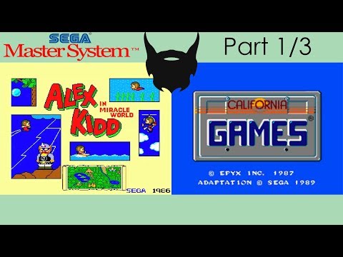 Alex Kidd in Miracle World & California Games - The Master System (1/3)