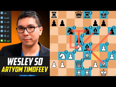 Wesley So’s Brilliant Endgame Push Secures Victory Over Timofeev! Titled Tuesday 2022