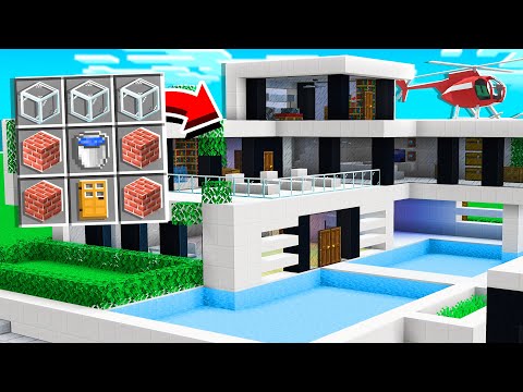 Minecraft, but You Can CRAFT Houses! *insane*