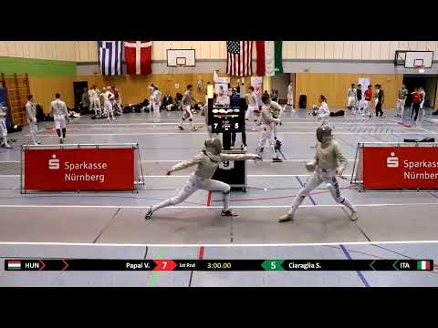 W T32 PAPAI Viktoria vs. CIARAGLIA Sofia - Satellite Nürnberg 25