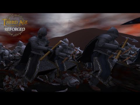 CIRITH UNGOL, RETURN TO THE SPIDERS CLEFT (Siege Battle) - Third Age: Total War (Reforged)