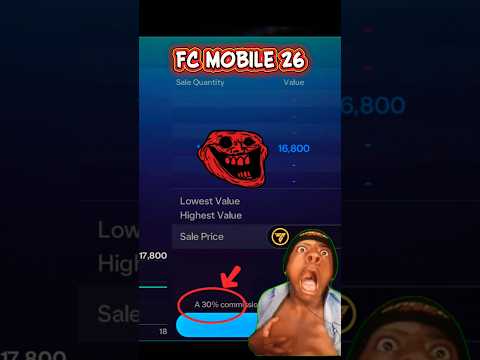 FC Mobile 26 Market!! 💀🤡 #fcmobile