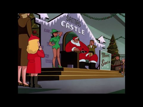 Bullock Claus & Helper Montoya in The New Batman Adventures
