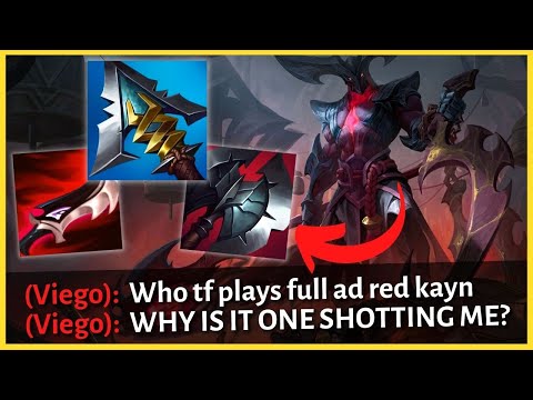 I Have Been Playing A TON Of FULL AD RED KAYN... Here's Why - League of Legends
