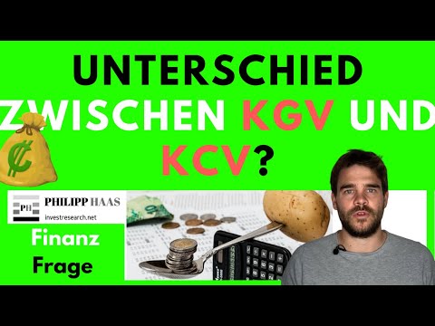Was ist der Unterschied zwischen KGV und KCV? Einfache Erklärung