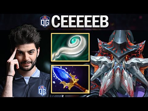OG.CEB SLARDAR WITH AGHANIMS & EULS - DOTA 2 7.27 GAMEPLAY