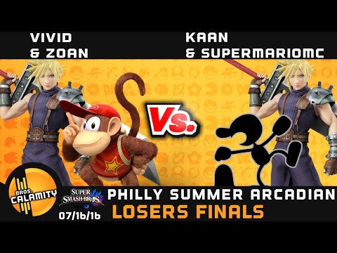 PSA | Kaan & SupermarioMC vs Vivid & Zoan - Losers Finals - Smash Wii U Doubles