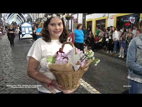 recordar-desfile Freguesias Sanjoaninas 2019-Rep. São Bento, São Pedro e Santa Luzia