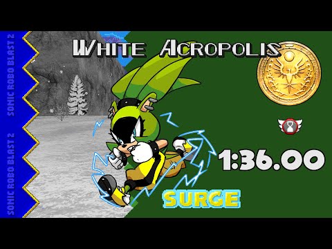 SRB2 v2.2.11 - White Acropolis in 1:36.00 (Surge)