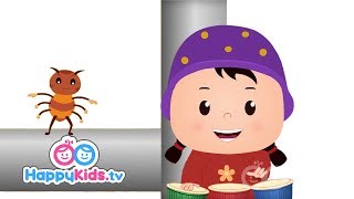 Incy Wincy Spider - Nursery Rhymes & Songs For Kids And Children | HappyKids
