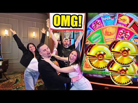 WE SCREAMED SO LOUD SECURITY CAME During The Luckiest Huff n Puff Grand Night!!