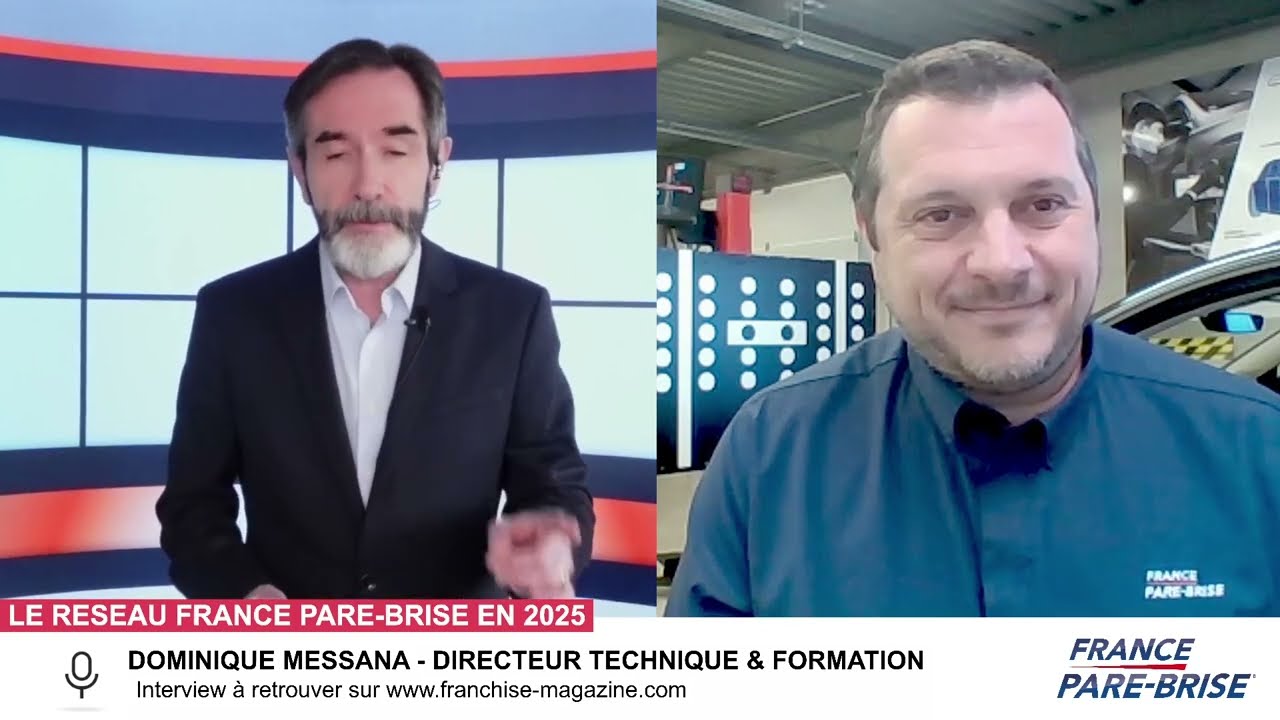« L’interview vidéo des franchiseurs » Dominique Messana, France Pare-Brise nous présente le réseau – 1/3