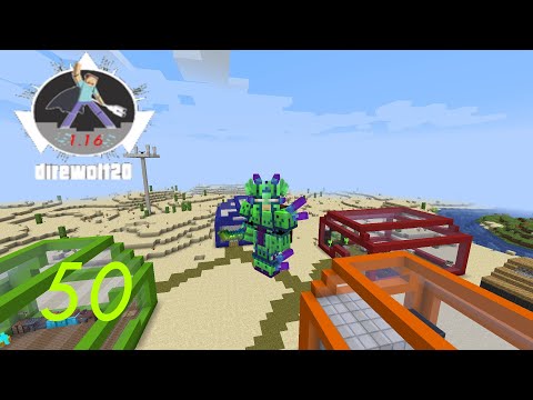 Direwolf20 Modpack 1.16 - Ep.50 - New Armor and Flight!