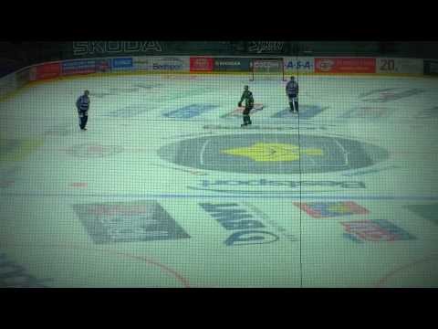 HC Slavia - HC Karlovy Vary 3:2sn (29.10.2013) - nájezdy + děkovačka