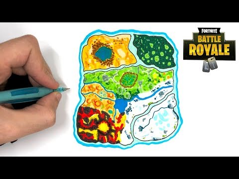 Tuto Dessin Map Fortnite Saison 8 Netlab